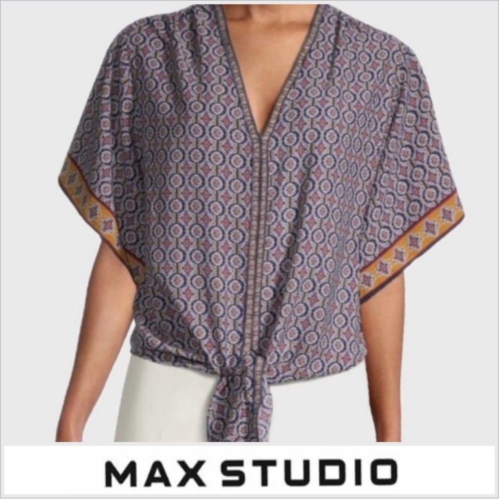 Max Studio Tie Front Top (can create bundle)